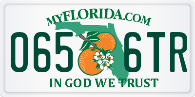 FL license plate 0656TR