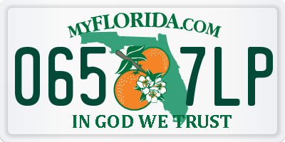 FL license plate 0657LP