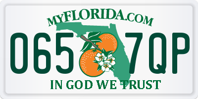 FL license plate 0657QP