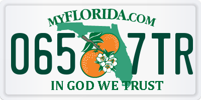 FL license plate 0657TR