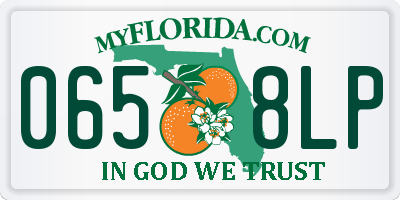 FL license plate 0658LP