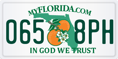 FL license plate 0658PH