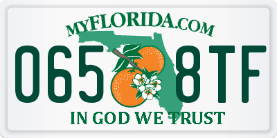 FL license plate 0658TF