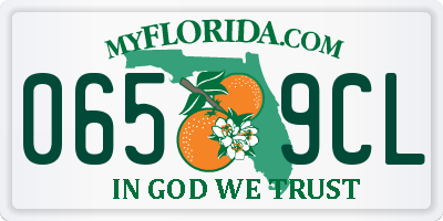 FL license plate 0659CL