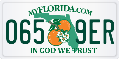 FL license plate 0659ER