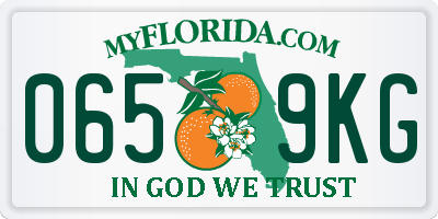 FL license plate 0659KG