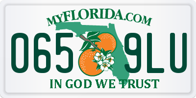 FL license plate 0659LU