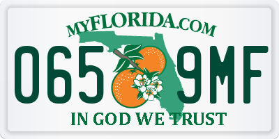 FL license plate 0659MF