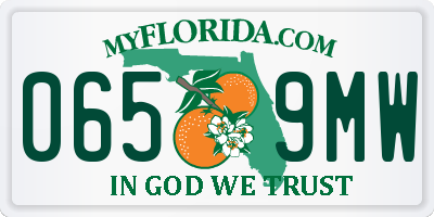 FL license plate 0659MW