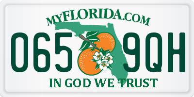 FL license plate 0659QH