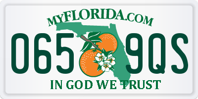 FL license plate 0659QS
