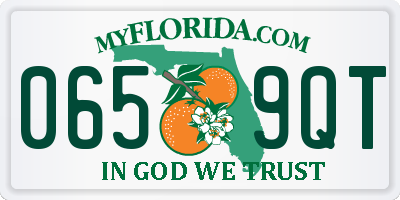 FL license plate 0659QT