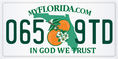 FL license plate 0659TD