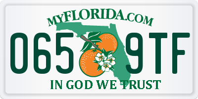 FL license plate 0659TF