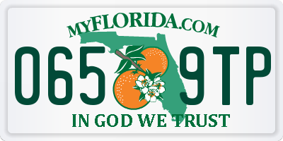 FL license plate 0659TP