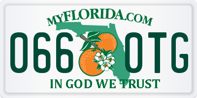 FL license plate 0660TG