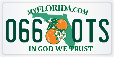 FL license plate 0660TS