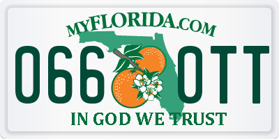 FL license plate 0660TT