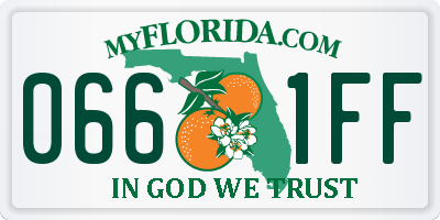 FL license plate 0661FF