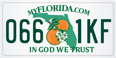 FL license plate 0661KF