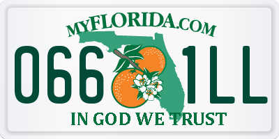 FL license plate 0661LL