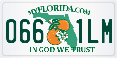 FL license plate 0661LM