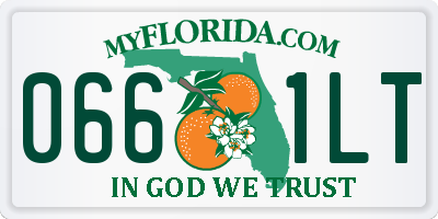 FL license plate 0661LT