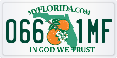 FL license plate 0661MF