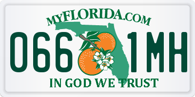 FL license plate 0661MH