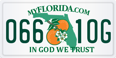 FL license plate 0661OG