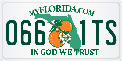 FL license plate 0661TS