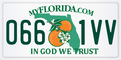 FL license plate 0661VV