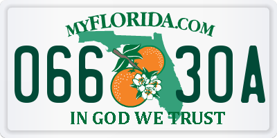 FL license plate 0663OA