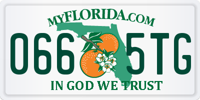 FL license plate 0665TG