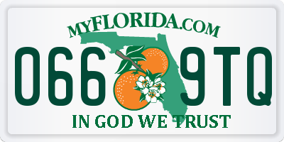 FL license plate 0669TQ