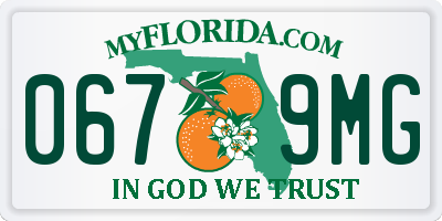 FL license plate 0679MG