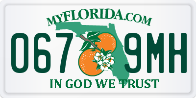 FL license plate 0679MH