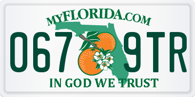 FL license plate 0679TR