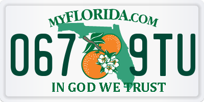 FL license plate 0679TU