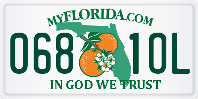 FL license plate 0681OL