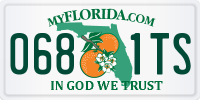 FL license plate 0681TS