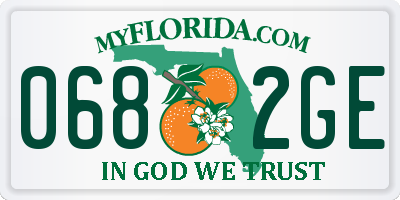 FL license plate 0682GE