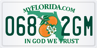 FL license plate 0682GM
