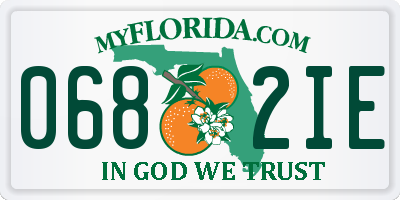 FL license plate 0682IE
