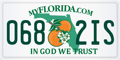 FL license plate 0682IS