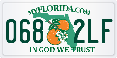 FL license plate 0682LF