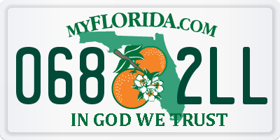 FL license plate 0682LL