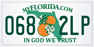 FL license plate 0682LP