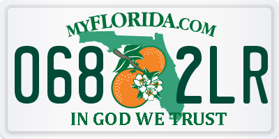FL license plate 0682LR