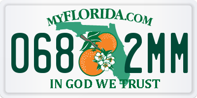 FL license plate 0682MM